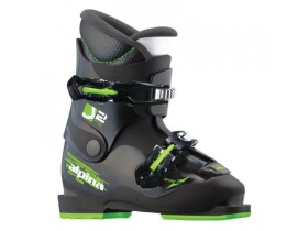 Lyžařské boty Alpina J2 3F32-1, Black/Green Velikost MP (cm):