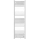 CERANO - Koupelnový radiátor Lincoln - středové připojení 50mm/boční - 484W - bílá lesklá - 1600x500 mm CER-429583