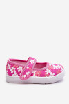 Dětské balerínky v květech růžove Noah 19
