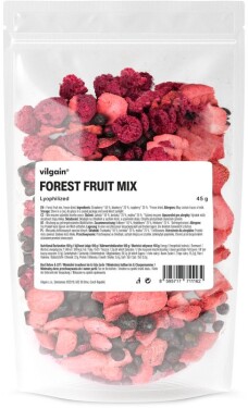 Vilgain Mix lyofilizovaného lesního ovoce 45 g