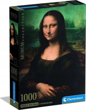Puzzle Museum: Mona Lisa 1000 dílků