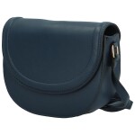 Módní dámská koženková crossbody kabelka Caila, tmavě modrá