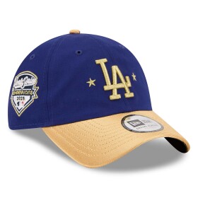 New Era Pánská kšiltovka Los Angeles Dodgers MLB Gold 2025 World Series Champions Casual Classic Adjustable