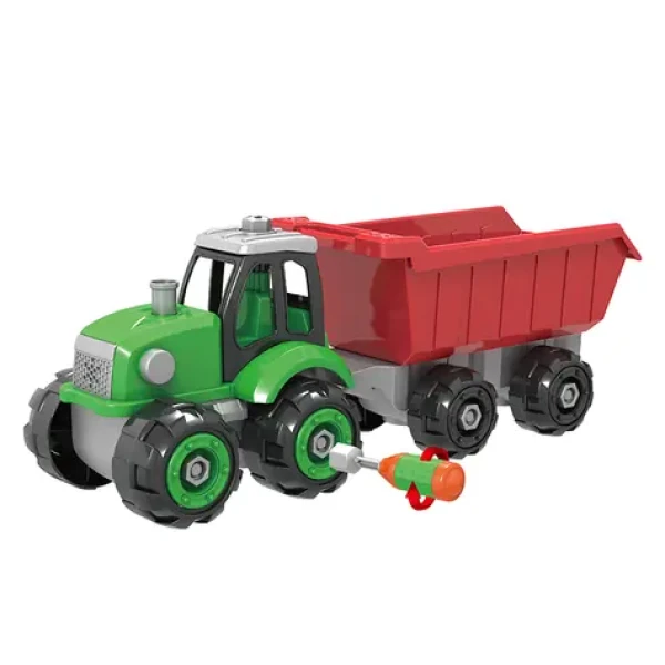 RAPPA Šroubovací Traktor s vlečkou