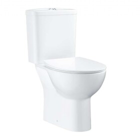 GROHE - Bau Ceramic WC kombi set s nádržkou a sedátkem Softclose, Rimless, DualFlush, alpská bílá 39942000