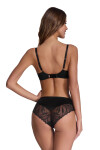 Dámská podprsenka Yasemin 2104 Černá - AVA černá s tělovou 60G