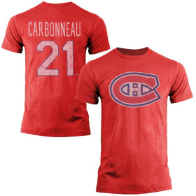 Old Time Hockey Pánské Tričko #21 Guy Carbonneau Montreal Canadiens Legenda NHL Velikost: