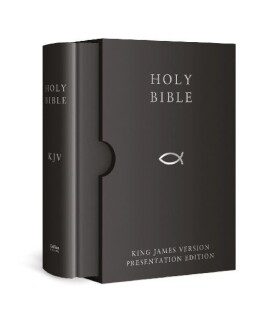 HOLY BIBLE: King James Version (KJV) Black Presentation Edition - James Version King