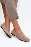 Loafersy Mokasyny Damské Ploché Béžové Soreline 36