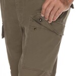 Bushman Pánské kapsáčové kalhoty Chirk, tmavá khaki 62