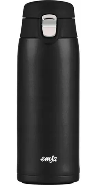 Emsa TRAVEL MUG light 0,4 l černá / Termohrnek / nerezová ocel (N2151700)