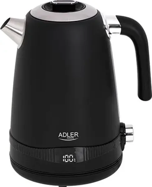 Adler AD 1295 černá / rychlovarná konvice / 2200 W / 1.7 L / teplota 40-100 °C (AD 1295b)