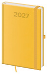 Diář 2027 týdenní A5 Print Pop - žlutá