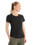 Dámské triko krátký rukáv ICEBREAKER Wmns Central Classic SS Tee, Black velikost: M