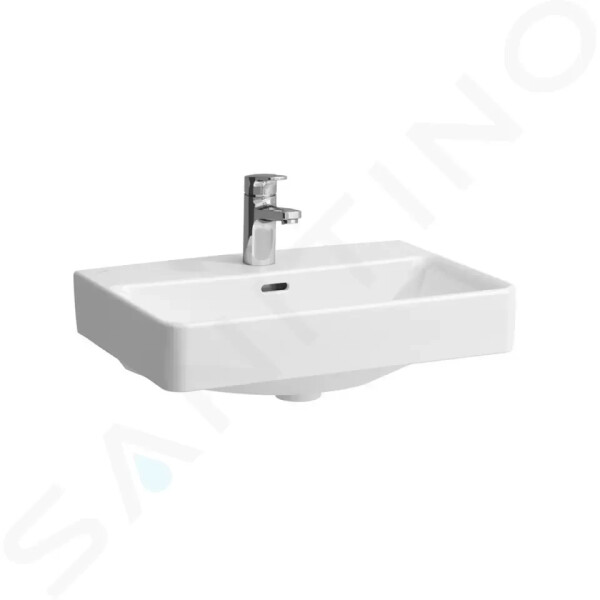 Laufen - Pro S Umyvadlo 550x380 mm, 1 otvor pro baterii, s LCC, bílá H8129524001041