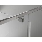 MEXEN/S - Exo sprchový kout dveře křídlové 125 x 85, transparent, chrom 819-125-085-01-00