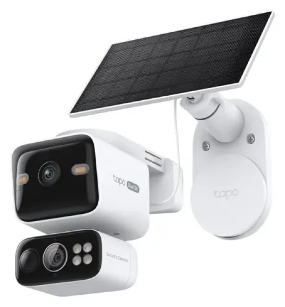 TP-Link Tapo C645D KIT / Venkovní IP kamera solární panel / Duální objektiv 2K / Pan/Tilt / IP65 / Wi-Fi (Tapo C645D KIT)