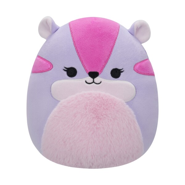 SQUISHMALLOWS Fialovo-růžový chipmunk - Tamara