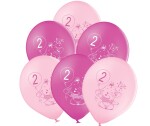 Balónky 2.narozeniny růžový slon 6 ks Balonky.cz Balónky 2.narozeniny růžový slon 6 ks Balonky.cz