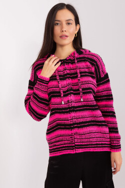 Sweter BA SW model 19034197 czarno różowy - FPrice Velikost: jedna velikost