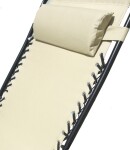 ROJA Zahradní křeslo 2320 OXFORD kovové - béžová