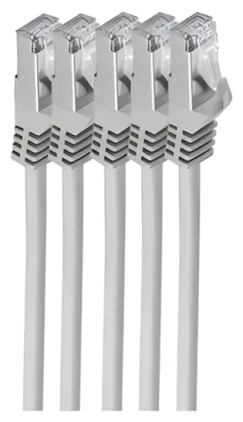 Shiverpeaks Cat7 S/FTP 2m šedá / Síťový kabel / RJ-45 / LSZH plášť (BS75512-SET5)