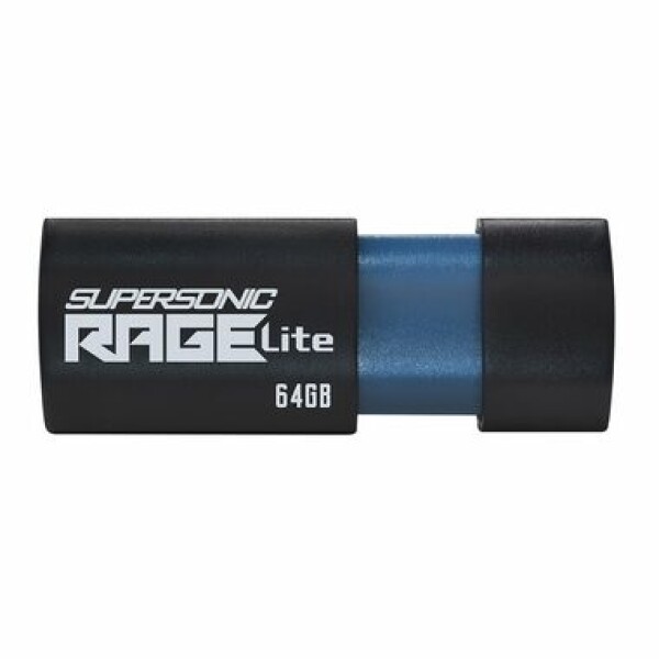 Patriot Supersonic Rage Lite 64GB černá / Flash Disk / USB 3.2 Gen. 1 (PEF64GRLB32U)