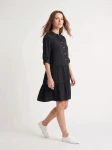 HOSH Dámské košilové šaty Spirit černé Velikost: XXL/3XL