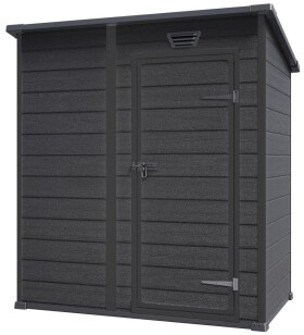 Keter ESSENTIAL 6x4 domek tmavě šedá/černá