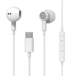 Beline SK-194 bílá / Sluchátka / Do uší / USB-C / 1,2m kabel (SK194)
