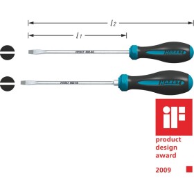Dílna šroubovák pro šrouby Microstix Hazet HEXAnamic 802-100 Šířka čepele: 10 mm Délka dříku: 175 mm