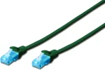 Digitus DK-1512-0025/G zelená / Patch kabel / CAT 5e / UTP / RJ45 - RJ45 / 0,25 m (DK-1512-0025/G)