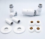 HOPA - CLASSIC-SET, rohový ventil (Z2) - Barva - Bílá, Varianta - Pravá RDCLASSICSETRW