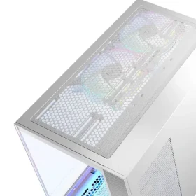 MODECOM Volcano Panorama Apex ARGB 5F bílá / Skříň / ATX / USB-C / 2x USB 3.0 / ARGB / bez zdroje (AT-PANORAMA-5F-ARGB-20-000000-0002)