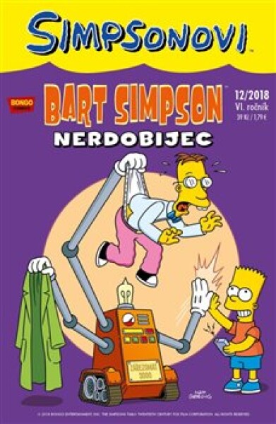 Bart Simpson Nerdobijec kolektiv autorů