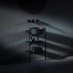 RAVAK - Yard Konstrukce s policemi pod umyvadlo, matná černá D80000D004