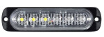 LED přídavné světlo 12-24V/6W bílé 6500K na karavany, lodě, vozíky atd