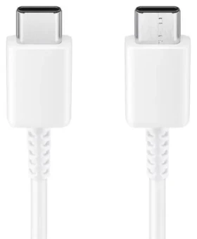 Samsung bílá / Kabel USB-C na USB-C / 1 m / 100 W (8801643993542)
