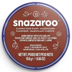 Snazaroo Barva na obličej 18 ml červeno-hnědá