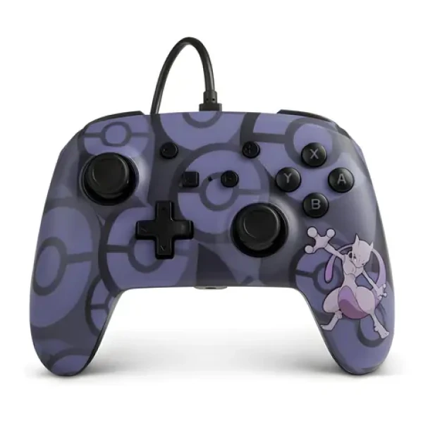 PowerA Enhanced Wired Controller Mewtwo / Herní ovladač / drátový / Nintendo Switch (1511444-01)