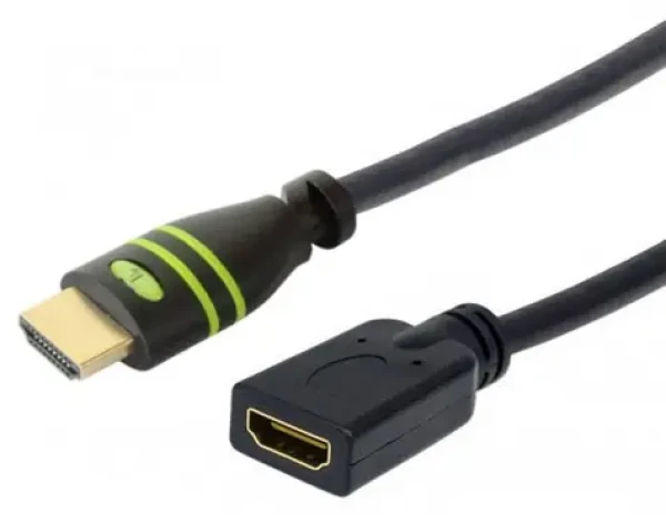 Techly ICOC-HDMI-4-EXT018 černá / Prodlužovací kabel HDMI / s Ethernetem / 4K 30 Hz / 1,8 m (ICOC-HDMI-4-EXT018)