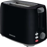 SENCOR STS 2607BK černá / Topinkovač / 750 W / 2 sloty (8590669253661)