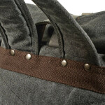 Textilní vintage batoh/ tailbag Atlanta 20L, retro black