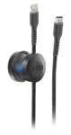 SBS černá / Kabel USB-C - Lightning / MFI / 18 W / 2 m / magnetický držák