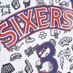 Mitchell & Ness Pánský dres Philadelphia 76ers NBA Allen Iverson #3 Doodle Swingman Velikost: S