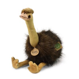Plyšový pták emu 28 cm, ECO-FRIENDLY