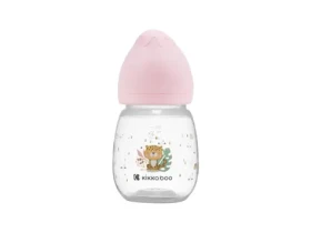 KikkaBoo Kojenecká láhev 180ml 3m+ Savanna Pink (31302020095KB)