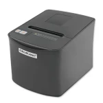 Qoltec 50256 Tiskárna účtenek černá / pokladní / termotiskarna / 250 mm za s / USB / LAN (50256)
