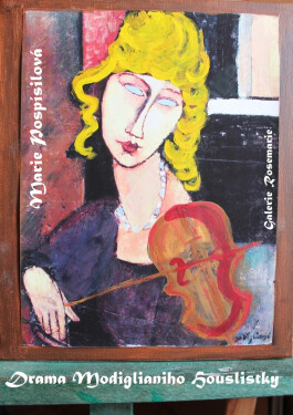 Drama Modiglianiho Houslistky - Marie Pospíšilová