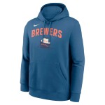 Nike Pánská mikina Milwaukee Brewers MLB City Connect Club Hoodie Velikost: 2XL